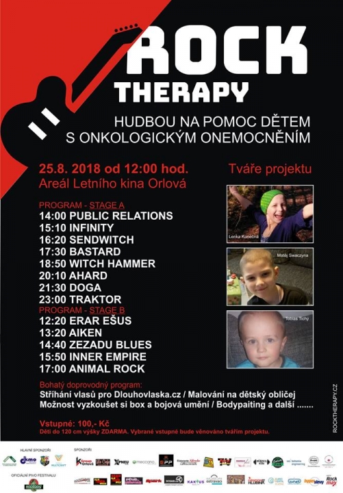 Sobotní Rocktherapy a Fotbalová neděle