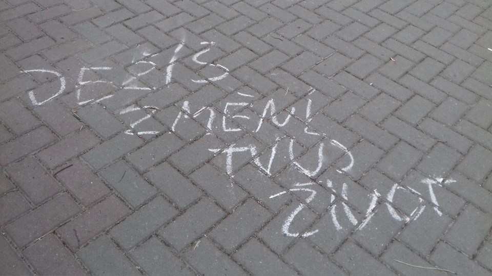 Chodníková kampaň pro Ježíše