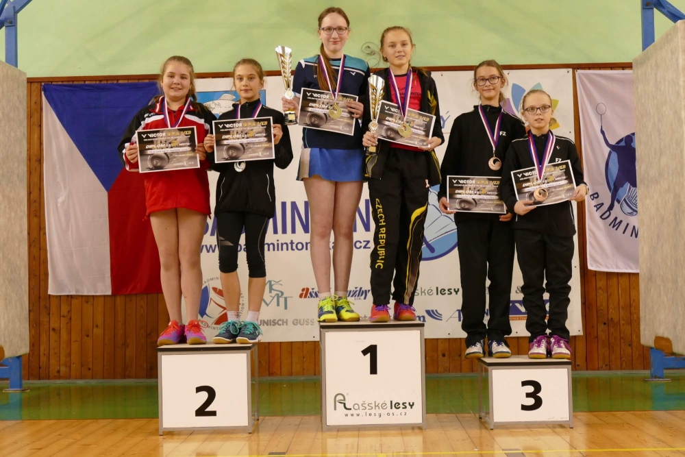 Tereza Czajová i Nela Němcová vezou zlato a bronz z 1. GPA U13 a U19