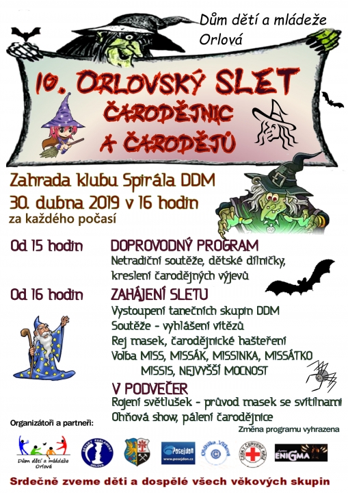 Blíží se SLET ČARODĚJNIC