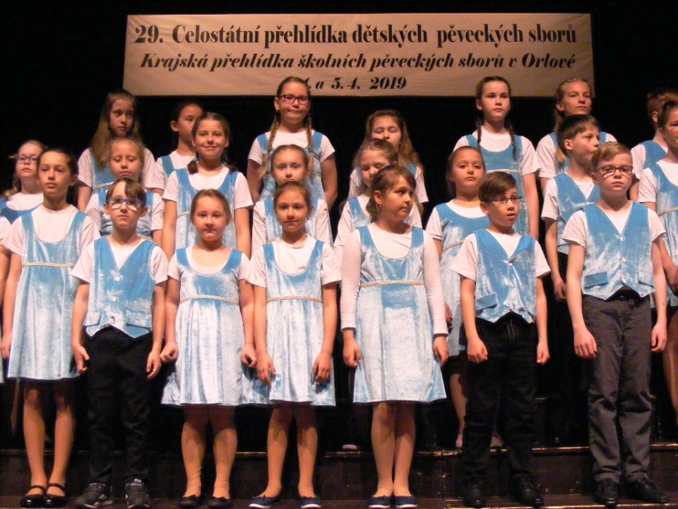 ZŠ K. Dvořáčka 1230 - Krajská přehlídka DPS v Orlové