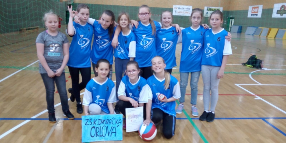 ZŠ K. Dvořáčka - Krajské kolo ve vybíjené 5. tříd