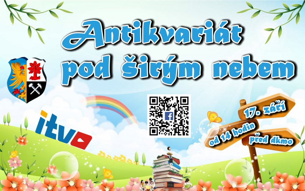 UŽ ZÍTRA "ANTIKVARIÁT POD ŠIRÝM NEBEM"