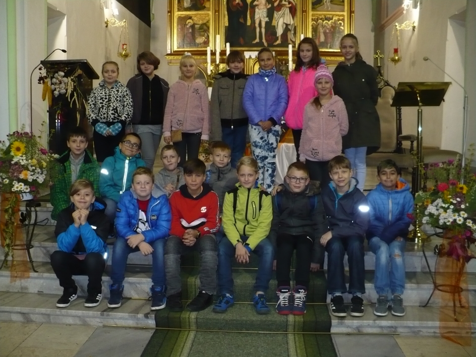 ZŠ Ke Studánce - Návštěva kostela v Orlové