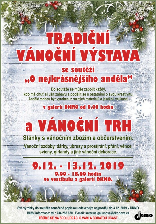 NA TRADIČNÍ VÝSTAVĚ NA VÁS DÝCHNE KOUZLO VÁNOC