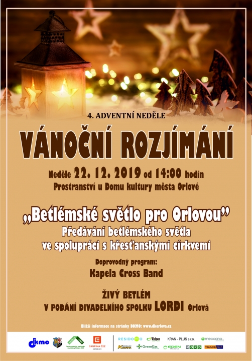 VÁNOČNÍ ROZJÍMÁNÍ V CENTRU MĚSTA