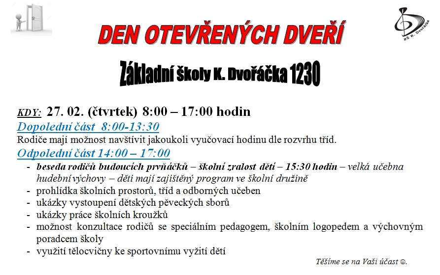 ZŠ K. Dvořáčka - Den otevřených dveří