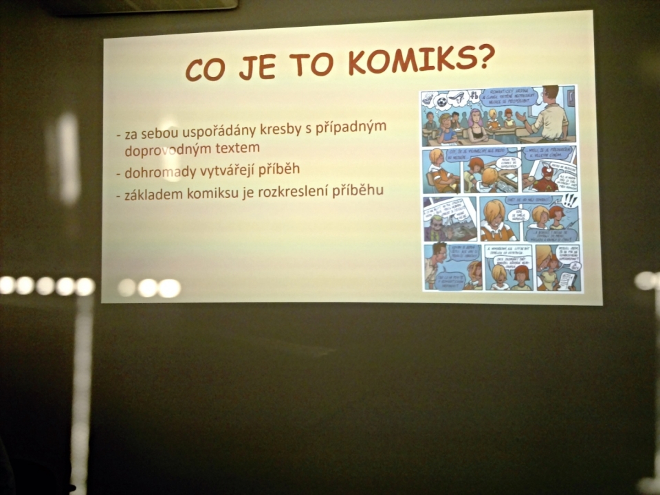 ZŠ Ke Studánce - Za komiksy do knihovny