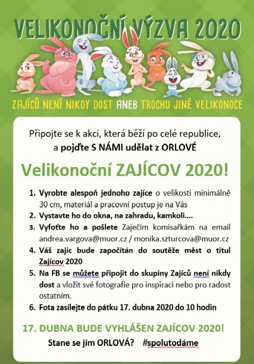 VELIKONOČNÍ ZAJÍCOV