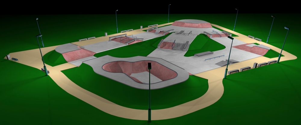 Vyjádřete se k možné budoucí podobě nového skateparku!