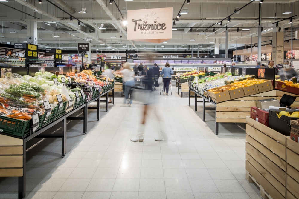 Hypermarket v centru města prošel kompletní modernizací