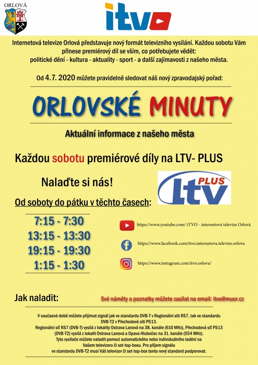 POZOR, ZMĚNA TELEVIZNÍHO VYSÍLÁNÍ ❗️
