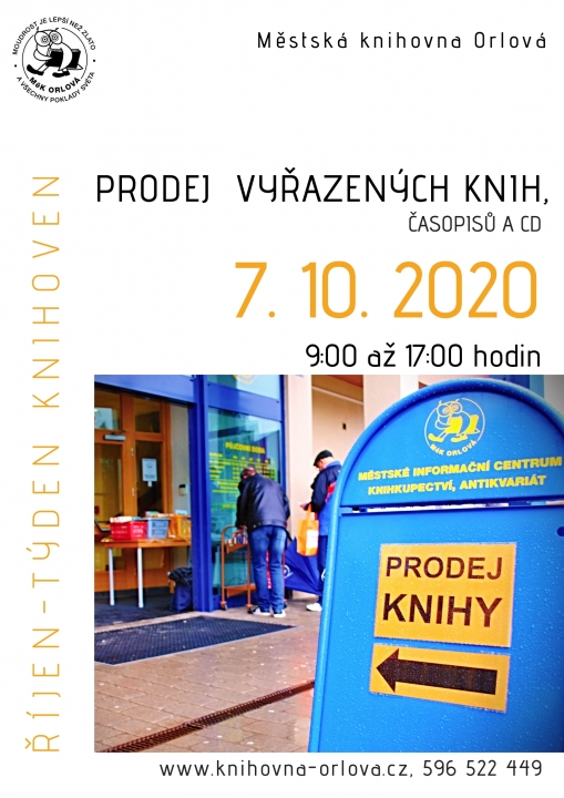 KNIHY ZA HUBIČKU UŽ BRZY PŘED KNIHOVNOU