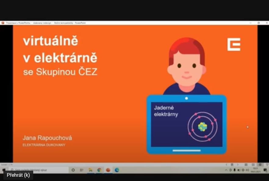 ZŠ Ke Studánce na exkurzi v elektrárně Dukovany