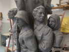 Detail figur na sousoší