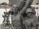 Detail figur na sousoší