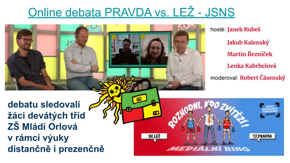 Mediální vzdělávání v ZŠ Mládí