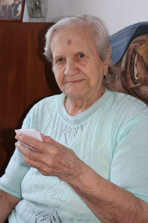 MARIE KONKOLOVÁ Z VESNY OSLAVILA 101. NAROZENINY