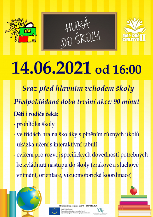 MAP II - Budeme mít prvňáka - Hurá do školy