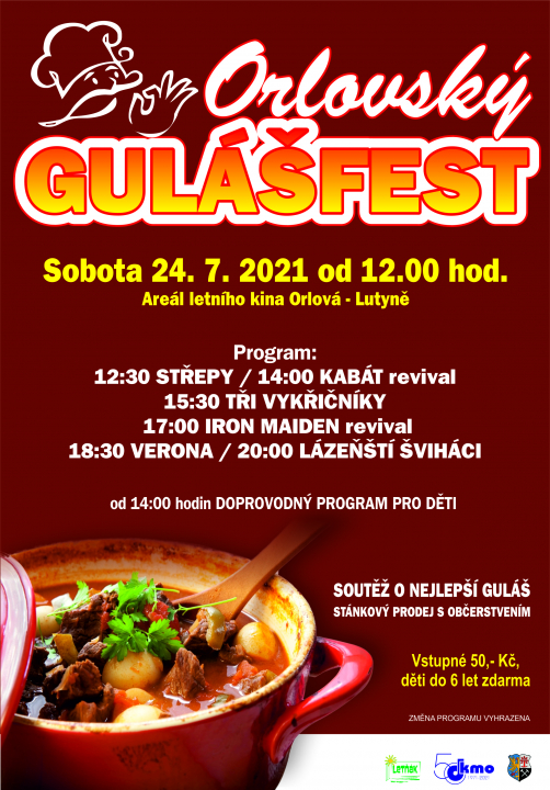 BLÍŽÍ SE ORLOVSKÝ GULÁŠFEST!