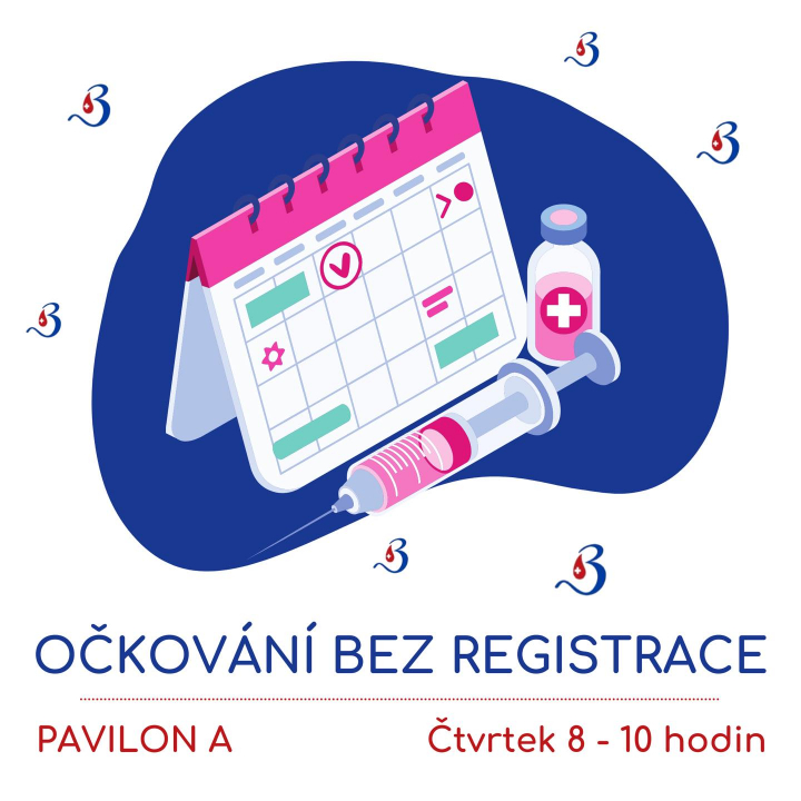 OČKOVÁNÍ BEZ REGISTRACE NOVĚ TAKÉ V BOHUMÍNĚ
