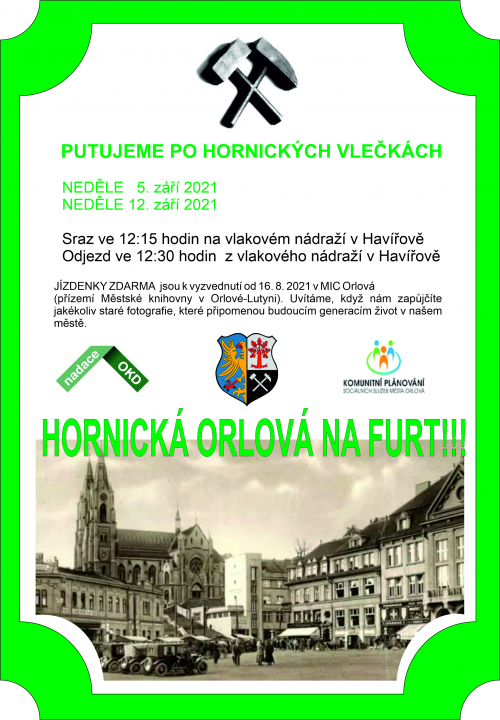 ZDARMA PO HORNICKÝCH VLEČKÁCH