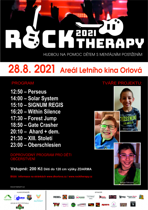 ROCKTHERAPY JIŽ TUTO SOBOTU!