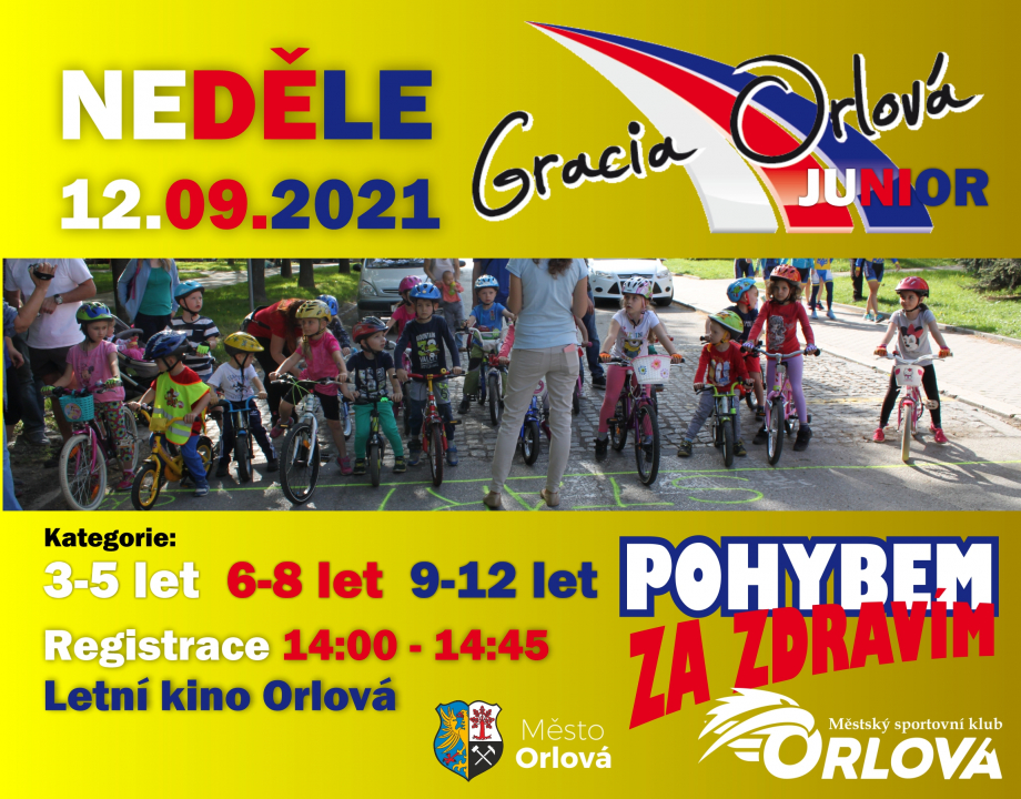 GRACIA ORLOVÁ JUNIOR PRO VAŠE DĚTI!
