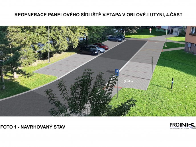 ZAČÍNÁ ČTVRTÁ ČÁST REGENERACE V. ETAPY V ORLOVÉ-LUTYNI