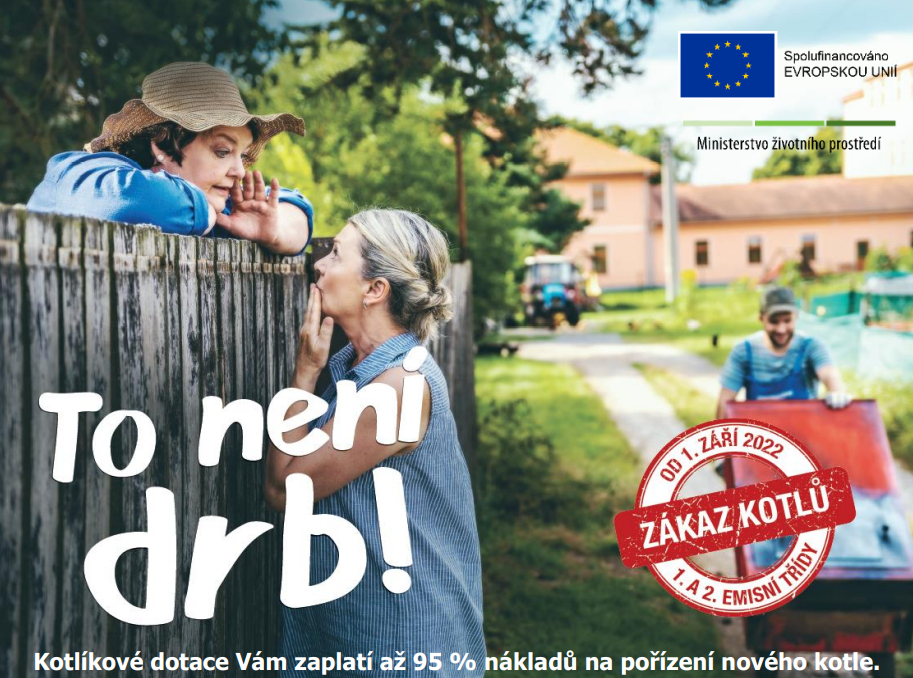 MÁTE ZÁJEM O DOTACI NA KOTEL? DEJTE KRAJI VĚDĚT!