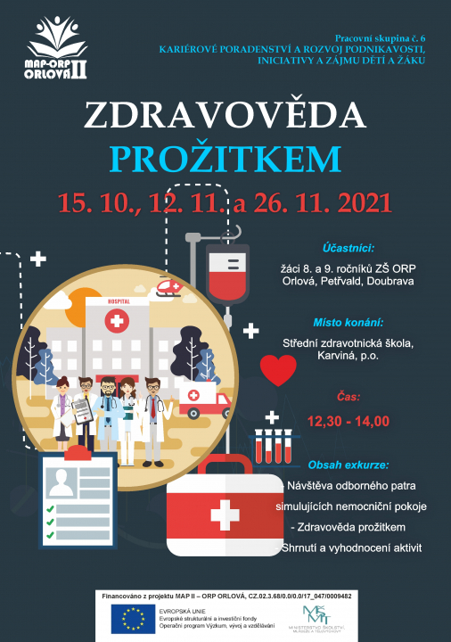 MAP II - Exkurze na Střední zdravotnickou školu Karviná