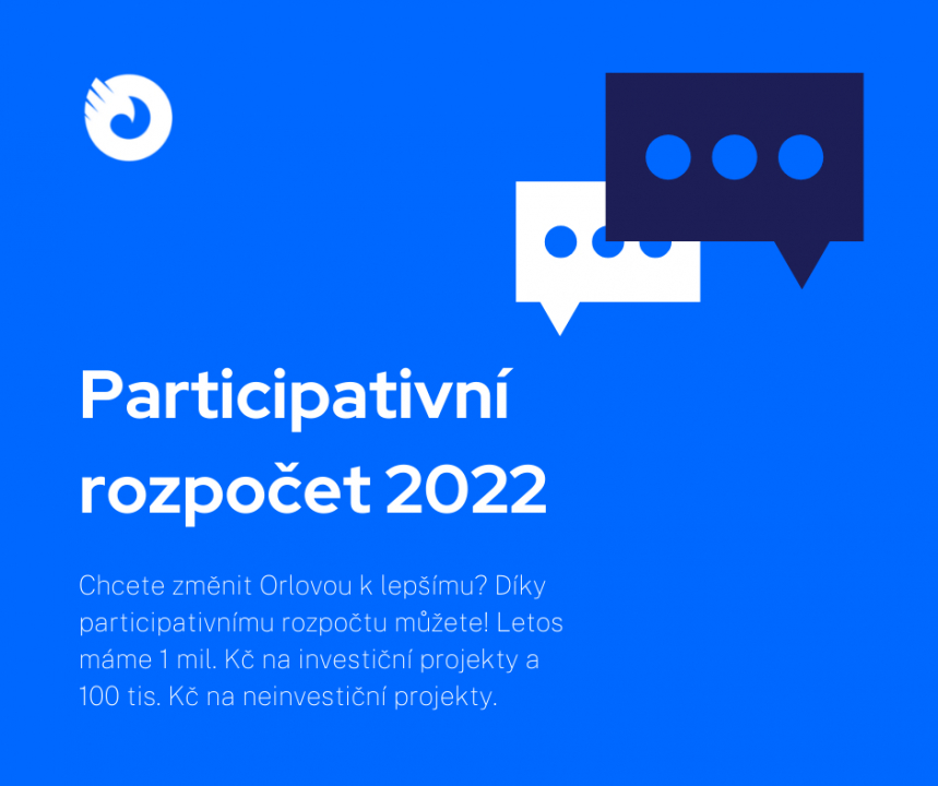 NÁVRHY DO PARTICIPATIVNÍHO ROZPOČTU PODÁVEJTE DO 23. BŘEZNA