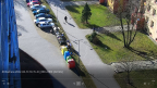 Uložení velkoobjemového odpadu ke kontejnerům u Doubravanu.