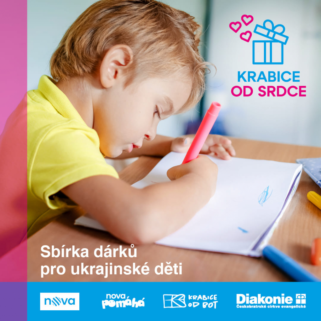 SBÍRKA KRABICE OD SRDCE PROBĚHNE TAKÉ V ORLOVÉ