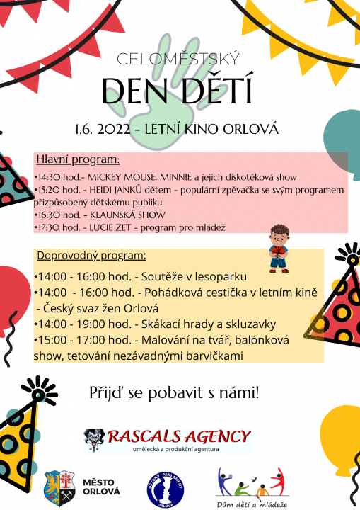 Pozvánka na Den dětí