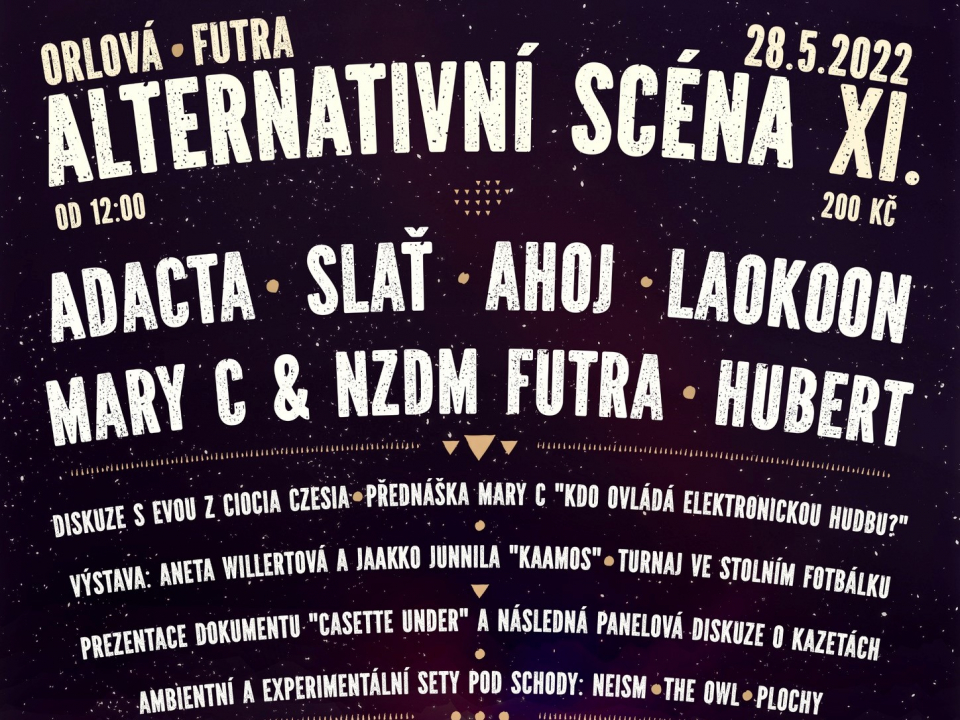 TAKÉ ALTERNATIVNÍ SCÉNA NABÍDNE PESTRÝ PROGRAM