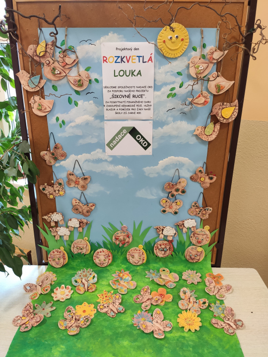 Projektový den „Rozkvetlá louka“ na ZŠ Jarní 400