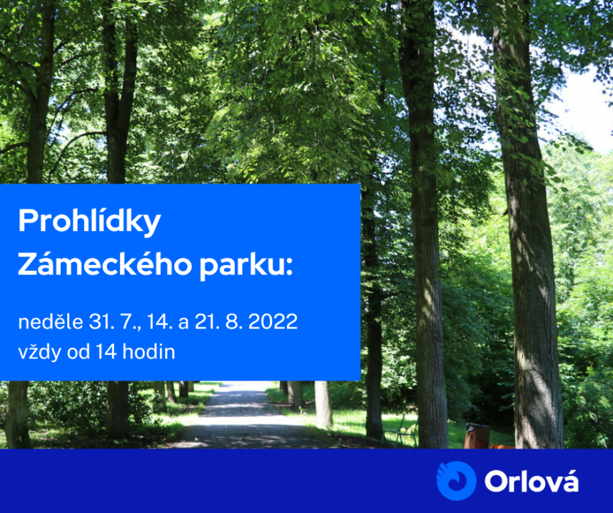 NABÍZÍME DALŠÍ TERMÍNY NA PROHLÍDKU ZÁMECKÉHO PARKU
