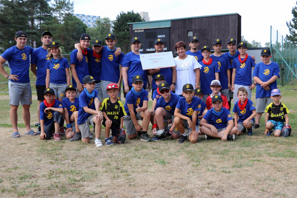 PĚT DNÍ S ORLOVSKÝM BASEBALLEM A NADACÍ ČEZ