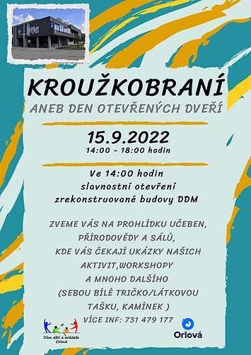 Slavnostní otevření DDM