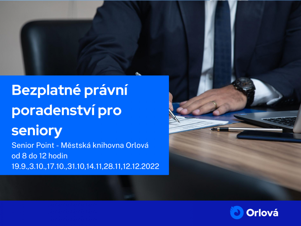 SENIORŮM PORADÍ PRÁVNÍK