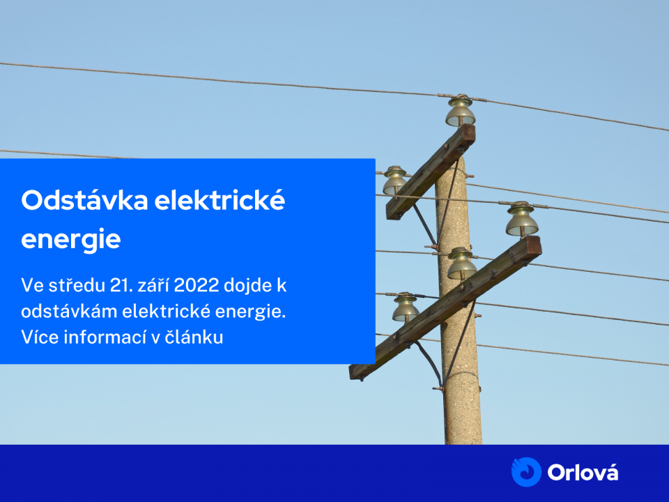 PLÁNOVANÁ ODSTÁVKA ELEKTRICKÉ ENERGIE
