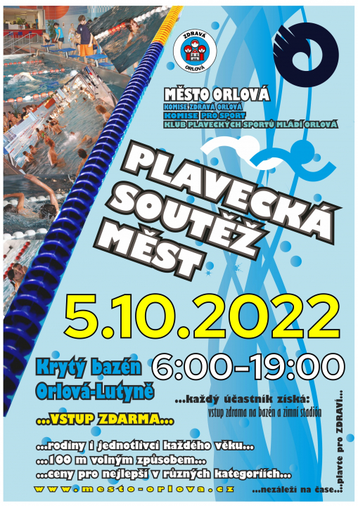 PŘIJĎTE SI ZAPLAVAT A PODPOŘTE ORLOVOU