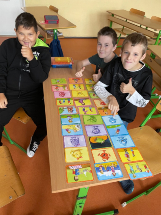 Práce s emočními kartami ve třídách ZŠ Jarní