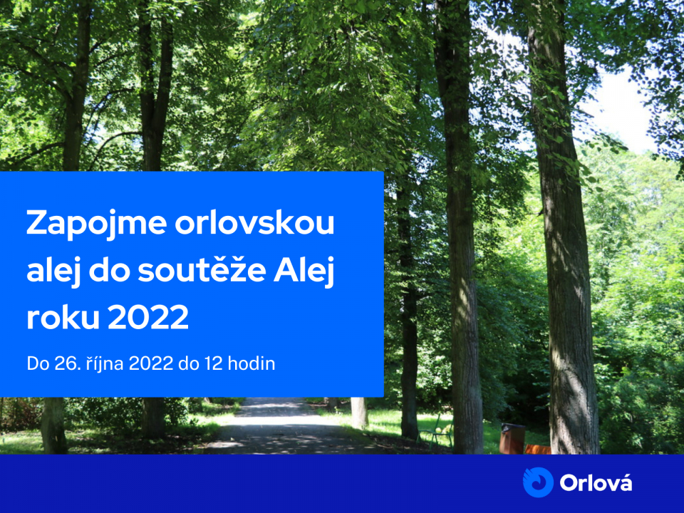 ZAPOJME ORLOVSKOU ALEJ DO SOUTĚŽE