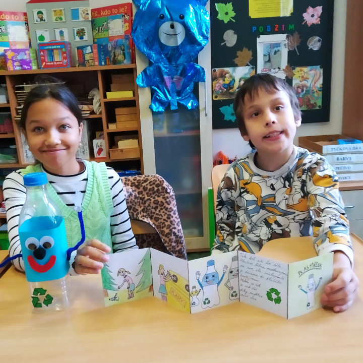 Vzkaz v láhvi – Recyklohraní na ZŠ Jarní