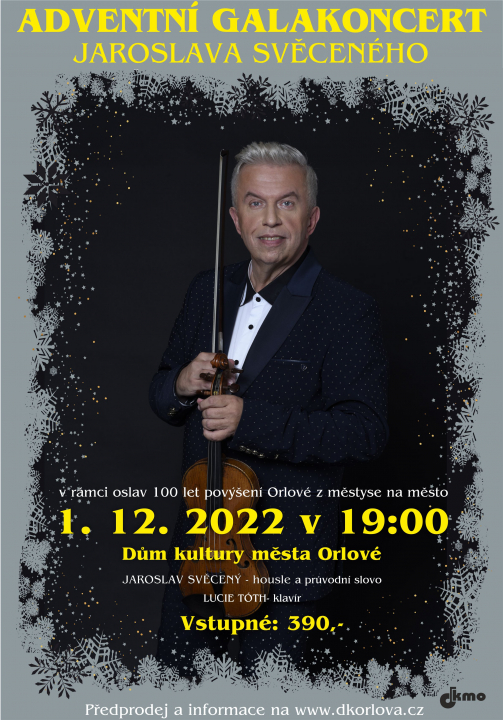 SVÁTEČNÍ SKLADBY ZAZNÍ Z HOUSLOVÉHO SMYČCE