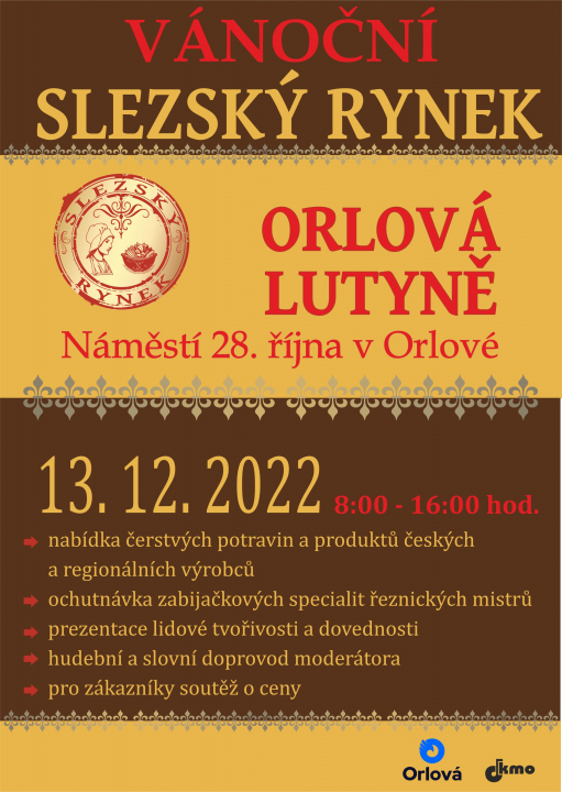 ZVEME VÁS NA POSLEDNÍ SLEZSKÝ RYNEK V TOMTO ROCE