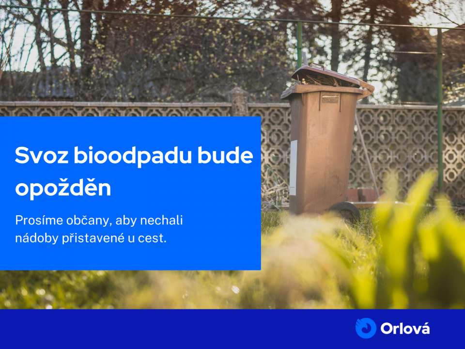 SVOZ BIOODPADU BUDE OPOŽDĚN