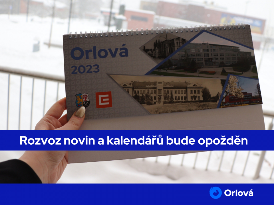 NOVINY A KALENDÁŘE BUDOU MÍT ZPOŽDĚNÍ